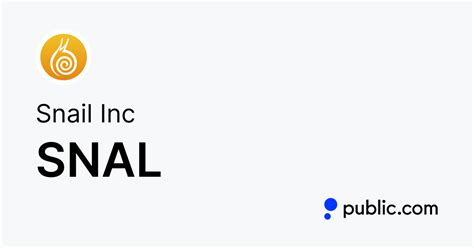 amateur snal|Snail Inc (SNAL) Stock Price & News .